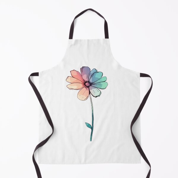 Item preview, Simple Watercolor Flower designed and sold by HandCraftedArt.