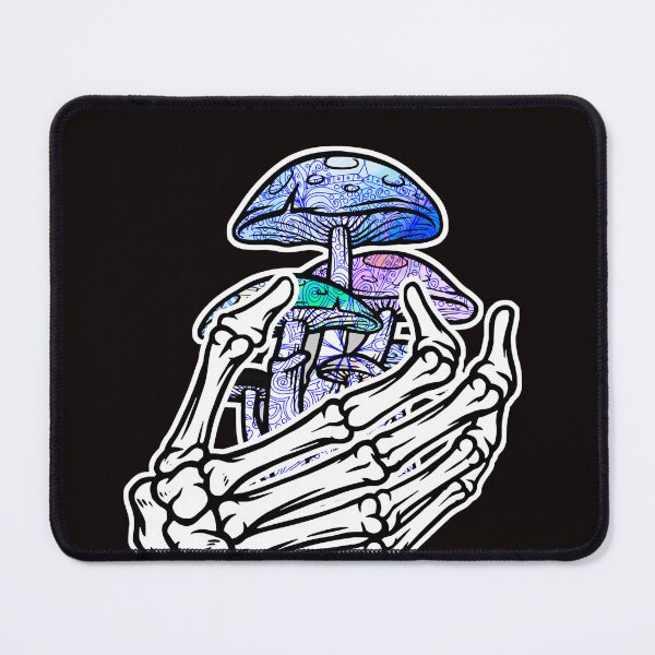 Item preview, Skeleton psychedelic Shrooms trip  designed and sold by Whitetailcrafts.