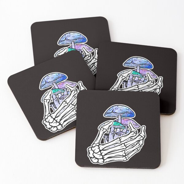 Item preview, Skeleton psychedelic Shrooms trip  designed and sold by Whitetailcrafts.