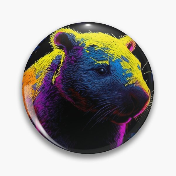 Item preview, Blacklight Style Wombat designed and sold by Matt's Artificial Nature.
