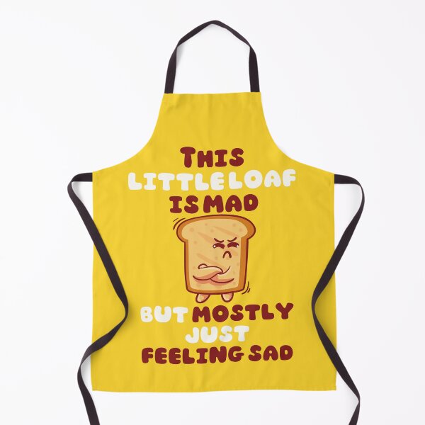 Item preview, Cute Funny Loaf - Mad but Mostly Sad designed and sold by TrippyHistory.