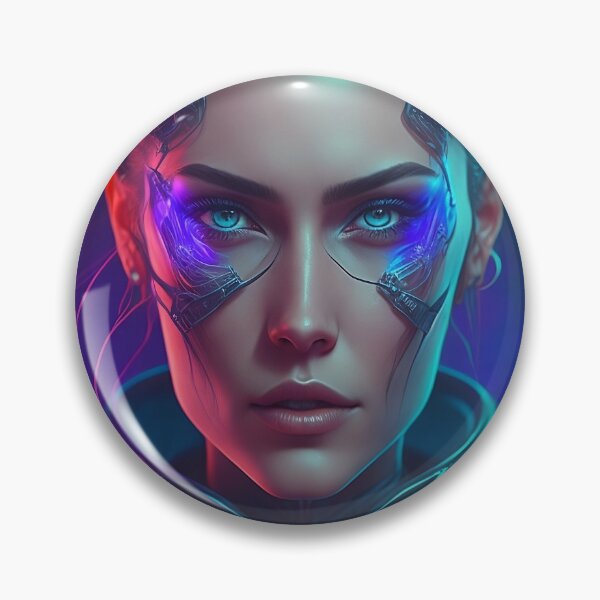 Item preview, Cyberpunk Ms. Joy designed and sold by TooTinyTone.