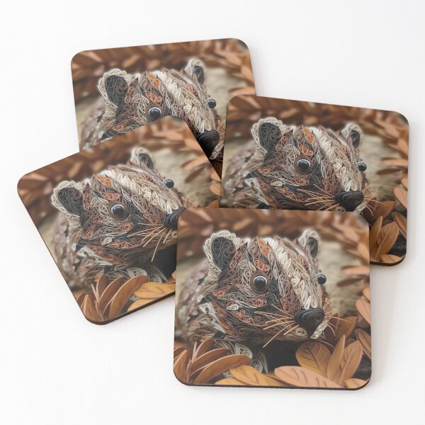 Item preview, Paper Quilled Wombat designed and sold by Matt's Artificial Nature.