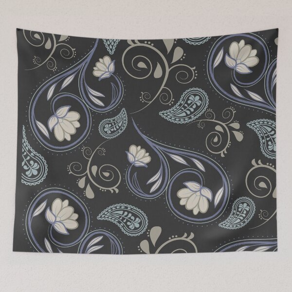Item preview, Boho paisley duvet cover and home decor custom design designed and sold by EmpiredesignCA.