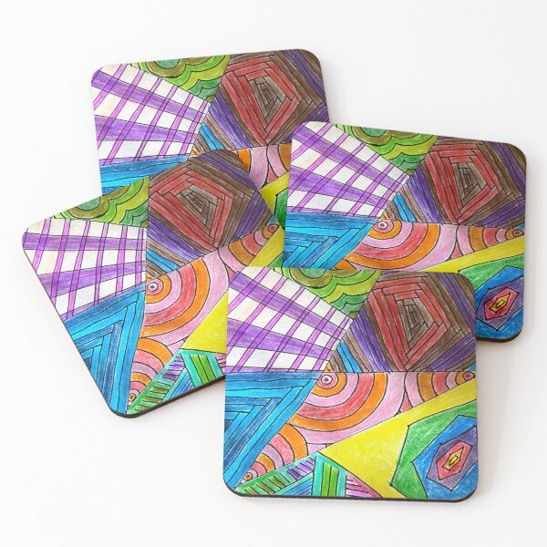 Item preview, Multicolor Pattern designed and sold by ButterflyBagel.
