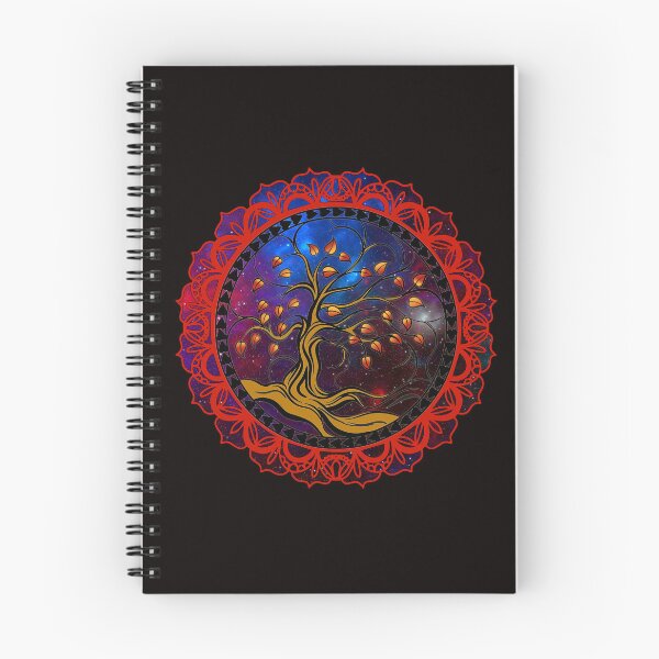 Artikelvorschau, Universeller Baum des Lebens mit Mandala - rotes Chakra entworfen und verkauft von Robertworkshop.