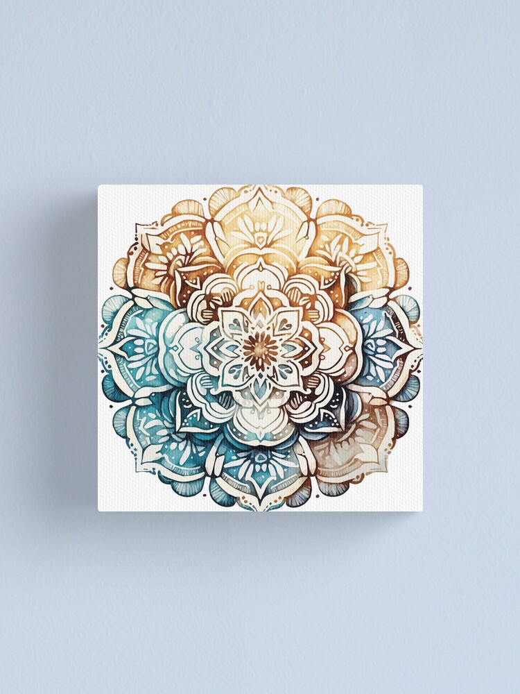 Classic Wooden Mandala for Yoga Studio or Home Decor Gift - Zen, Wooden,  Bohemian, Spiritual Wall Art 4 Sizes and 2 Colour Options