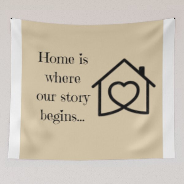 Item preview, Home is where our story begins... designed and sold by itsstela.