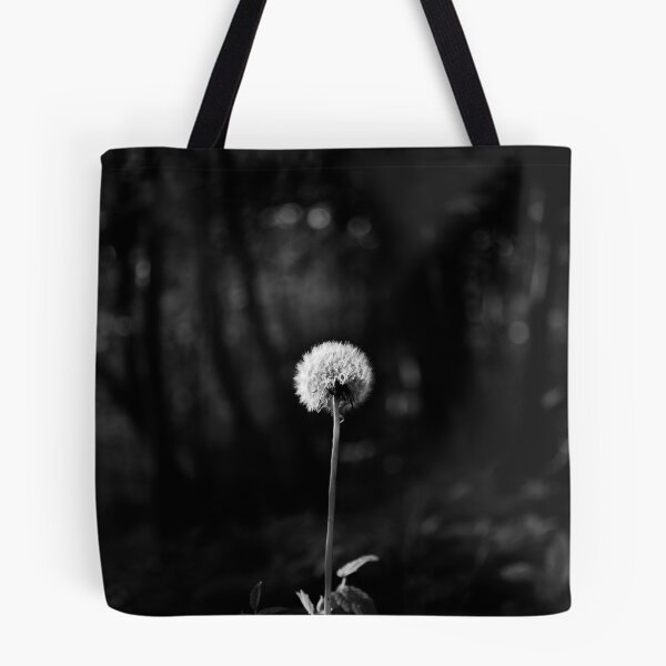 Item preview, Beautiful image of a black and white dandelion puff designed and sold by aforaperture.