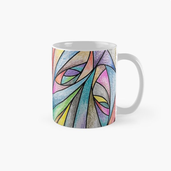 Item preview, Abstract Colored Line Art #1 designed and sold by Sproutopia-Art.