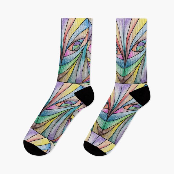 Item preview, Abstract Colored Line Art #1 designed and sold by Sproutopia-Art.