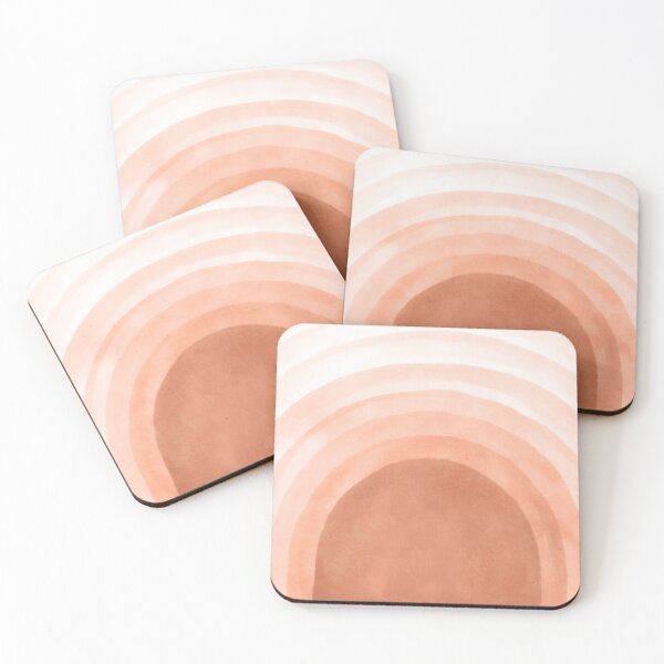 Item preview, Abstract sunrise watercolor illustration designed and sold by Miss-Belle.
