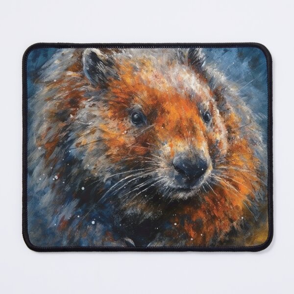 Item preview, Finger Painted Wombat designed and sold by Matt's Artificial Nature.
