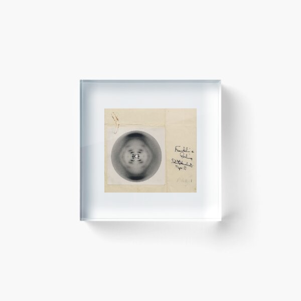 Item preview, Rosalind Franklin's B-Form x-ray of DNA, 1952, Diffraction Photo designed and sold by ScienceSource.