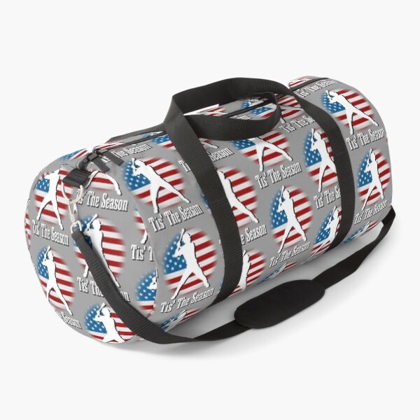 Item preview, Baseball Game Tis The Season Baseball Player USA Flag designed and sold by CharJens.
