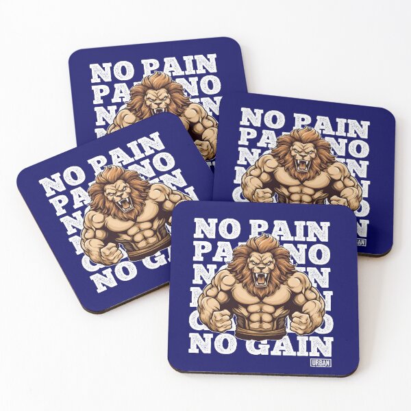 Item preview, No Pain. No Gain. designed and sold by urban-warriors.