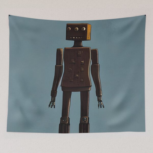 Item preview, Robot in the style of famous art. designed and sold by CRAFTER-MEDIA.