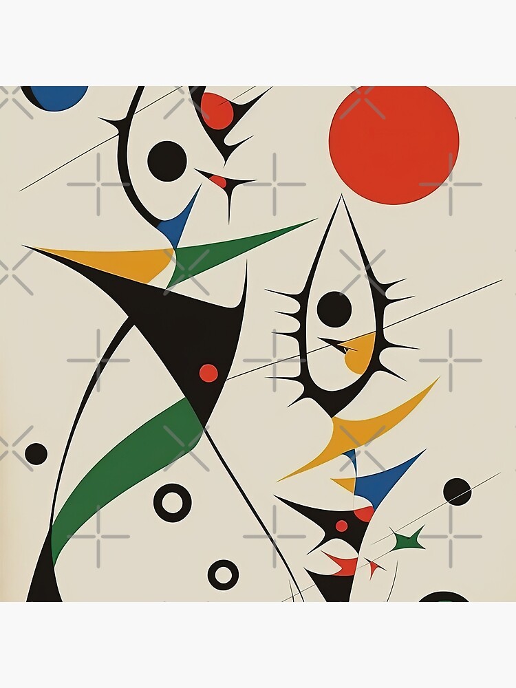 Thumbnail 4 of 4, Pillow, Joan Miro designed and sold by VanKlin.