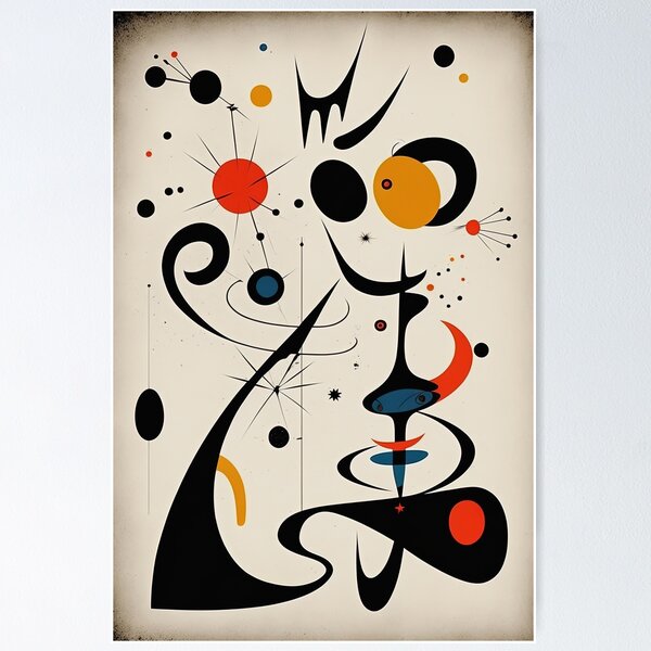 Aperçu de l'œuvre Joan Miró créée et vendue par VanKlin.