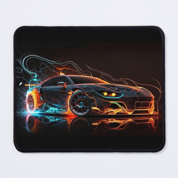 Item preview, Car - Neon Photography  designed and sold by ArtbyAiGallery.