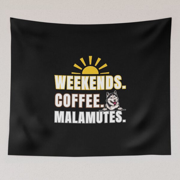 Item preview, Malamute Coffee designed and sold by HuskyHuddle.