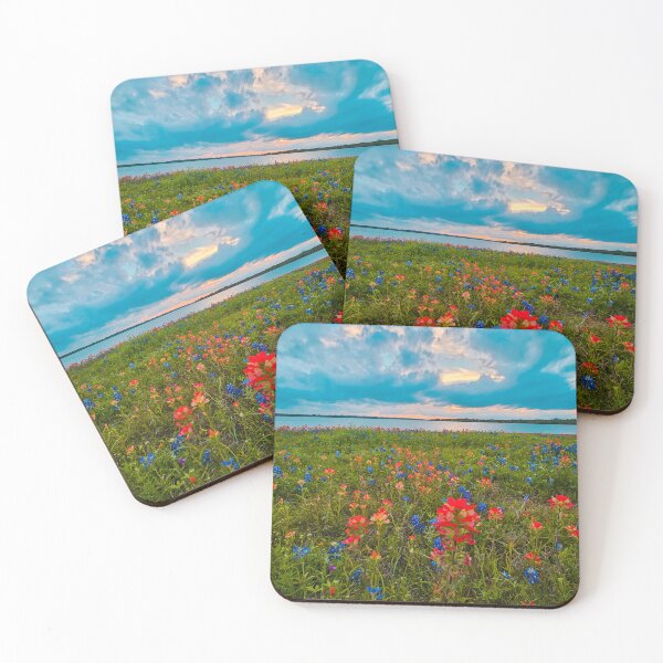 Item preview, Indian Paintbrush & Bluebonnets 2  designed and sold by SunsetMagic.