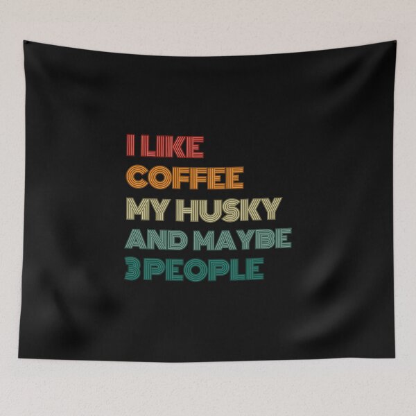 Item preview, Coffee Husky designed and sold by HuskyHuddle.