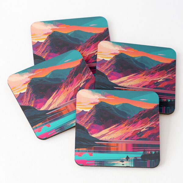 Item preview, Lakeside Peaks designed and sold by OdysseyArtworks.