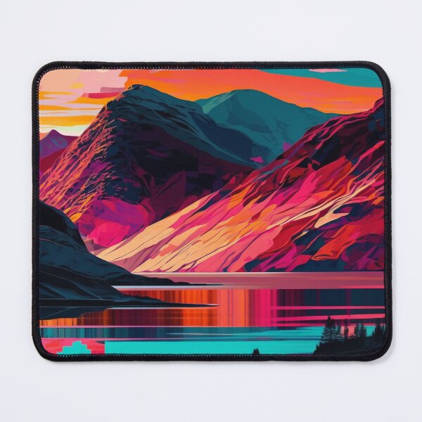 Item preview, Lakeside Peaks designed and sold by OdysseyArtworks.