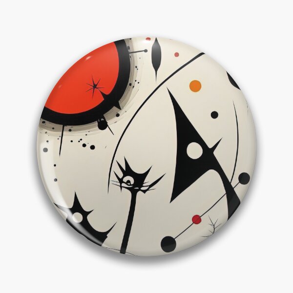 Item preview, Joan Miro, Abstract Surrealism, Spanish Painter designed and sold by VanKlin.