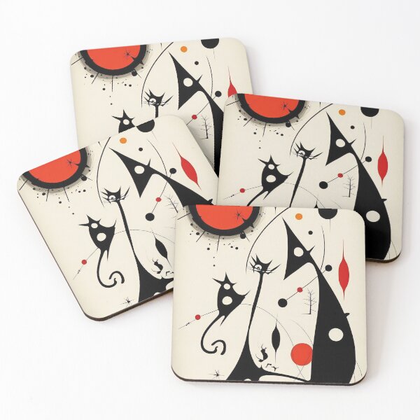 Item preview, Joan Miro, Abstract Surrealism, Spanish Painter designed and sold by VanKlin.
