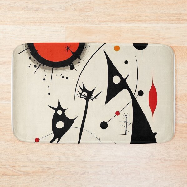 Item preview, Joan Miró, surrealismo abstracto, pintor español designed and sold by VanKlin.