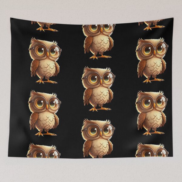 Item preview, cute owl designed and sold by Kalka088.