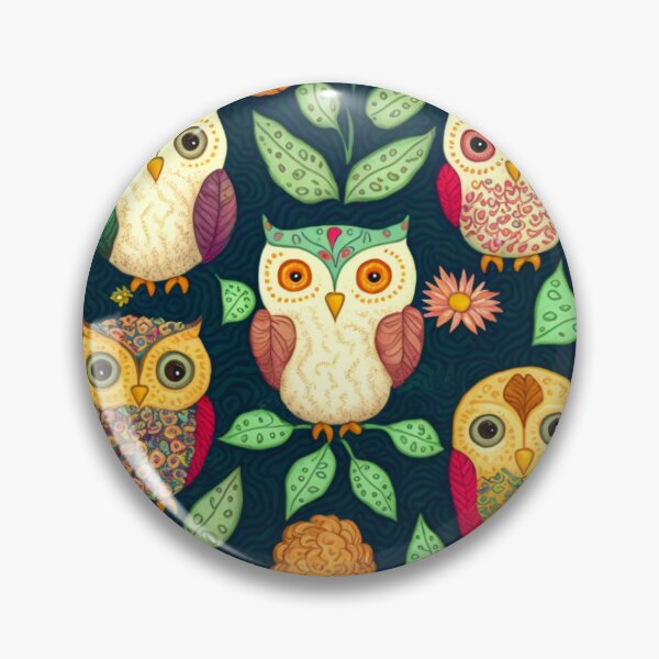 Aperçu de l'œuvre Modèle d'illustration de hibou créée et vendue par MagicWardrobe.