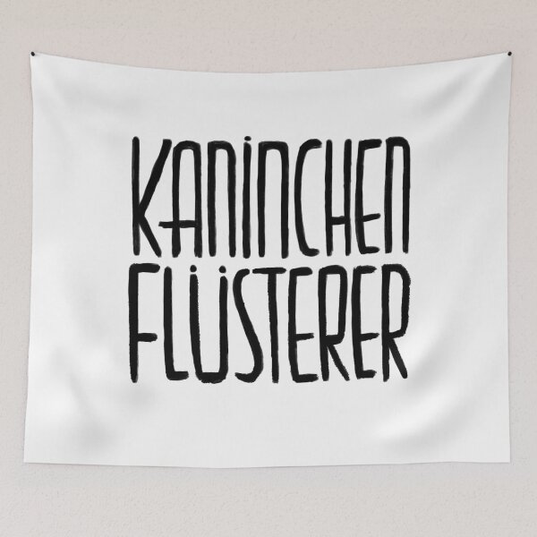 Item preview, Kaninchen Fluesterer, Kaninchenflüsterer designed and sold by badlydrawnbabe.