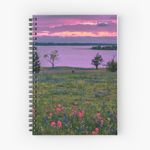 Item preview, Bluebonnets by the lake designed and sold by SunsetMagic.