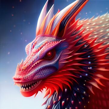 Artwork thumbnail, Crystal Dragons Series #02: Ruby Midnight by dragynrain