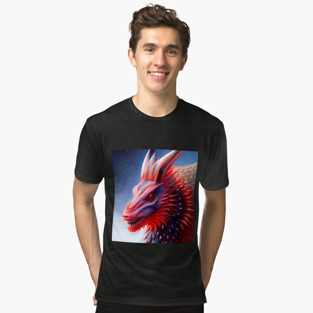 Item preview, Tri-blend T-Shirt designed and sold by dragynrain.