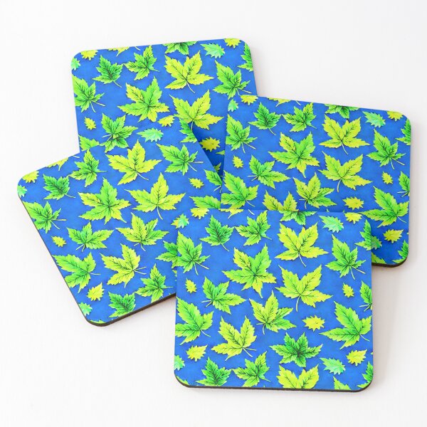 Item preview, Green Leaf Pattern designed and sold by Pattrnz.