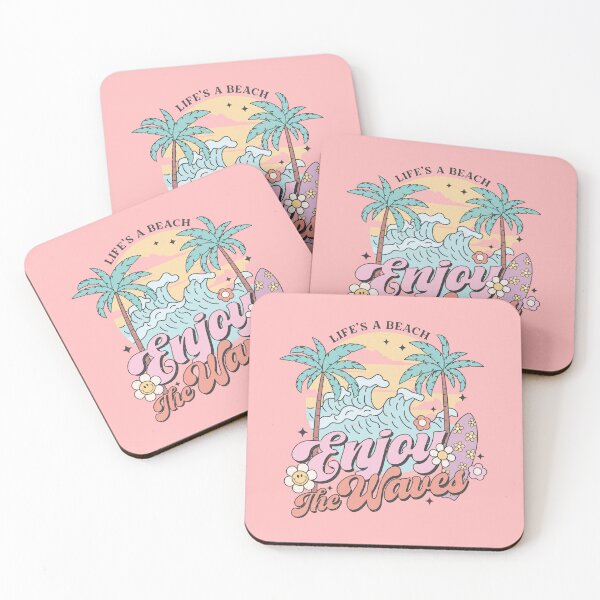Item preview, Life's A Beach Enjoy The Waves (Happy Holidays) designed and sold by Hope London.