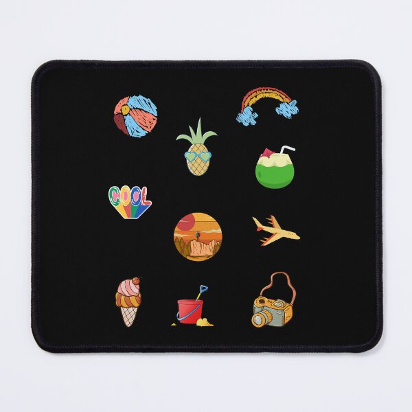 Item preview, Welcome Summer 2023, summer time, beach day, cute stickers (sticker pack) designed and sold by haRexia.