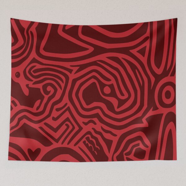 Item preview, Riot. Vector, Abstract design In Red. designed and sold by I-Desire.