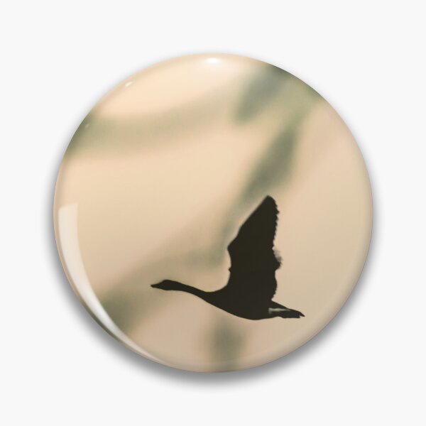 Item preview, Early Rising Goose Wings Up Silhouette  designed and sold by chazlove.