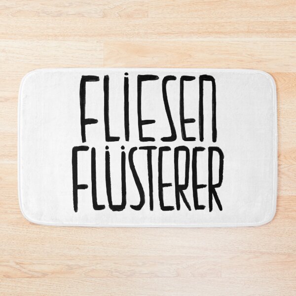 Item preview, Fliesen Flusterer, Fliesenflüsterer, FLIESENLEGER designed and sold by badlydrawnbabe.