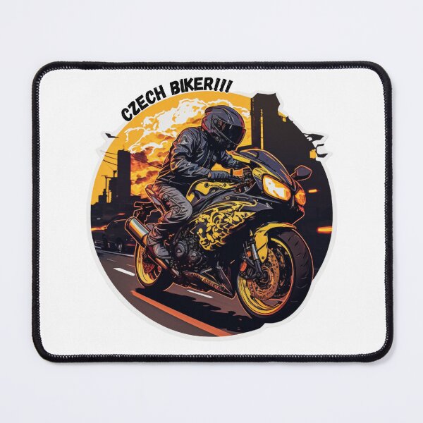 Item preview, Motorcycle rider design designed and sold by YammsDesign.