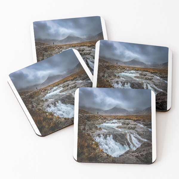 Item preview, Stormy Weather at Skye's Fairy Pools  designed and sold by Incakola1.