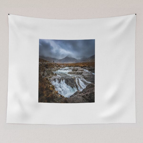 Item preview, Stormy Weather at Skye's Fairy Pools  designed and sold by Incakola1.