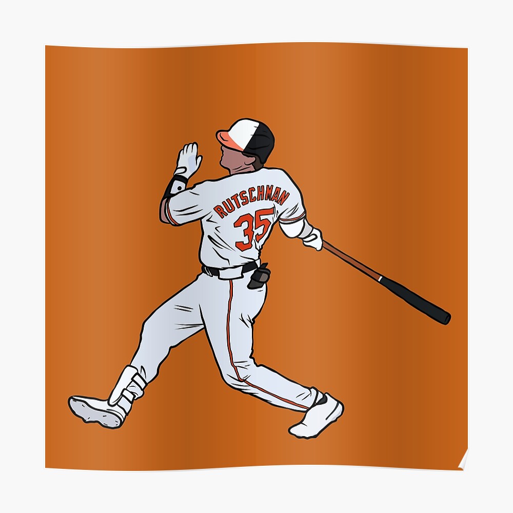 Randy Johnson Hits The Bird Poster for Sale by RatTrapTees