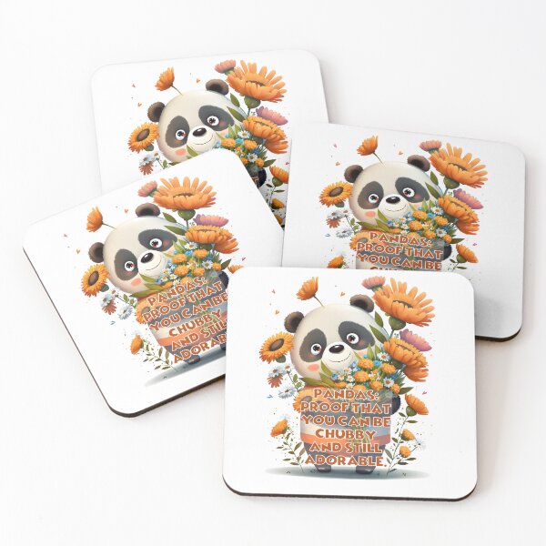 Item preview, Chubby Panda Sticker designed and sold by Lori Winslow Designs.