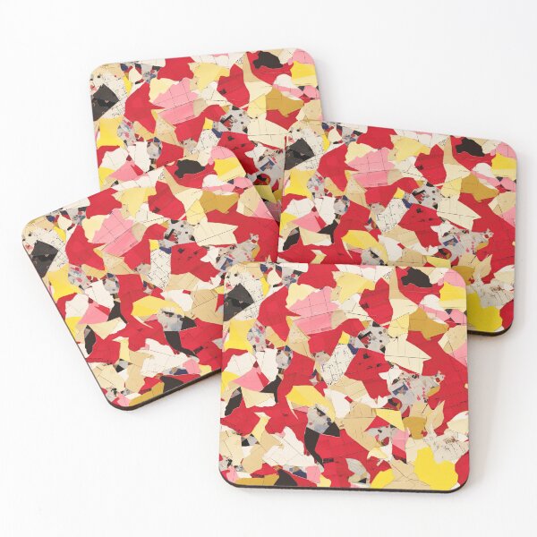 Item preview, Torn Paper Frenzy: A Raw and Artistic Pattern designed and sold by Retro Type.
